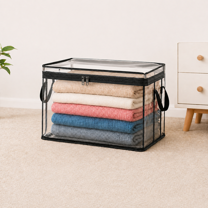 🔥Limited TimePromotion 49% OFF 📦Large Heavy-Duty Thick Plastic Clear Storage Bag for Clothes, Moving & Storage